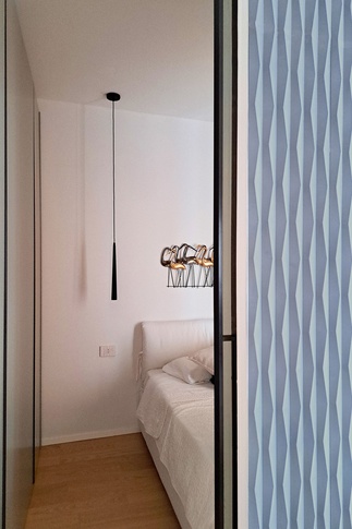 Camera da Letto in stile contemporaneo di 14 di Colandrea Bausano Architetti