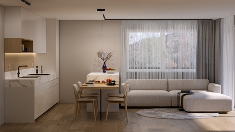 Open Space in stile contemporaneo di 31 di 1507 Interior studio