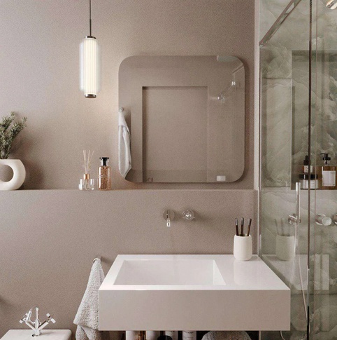 Bagno in stile moderno di 5 di Doppionodo Interior