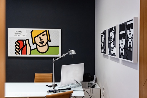 Studio in stile pop art di 80 di PIT-POP - Pop Art d'impatto