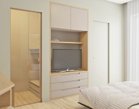 Camera da Letto in stile moderno di 22 di Arcangelo Primato