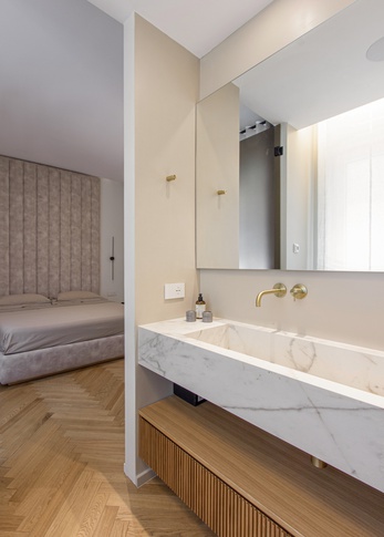 Bagno in stile contemporaneo di 5 di Ilaria Errigo Interior Design