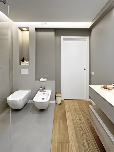 Bagno in stile moderno di 10 di JFD Juri Favilli Design