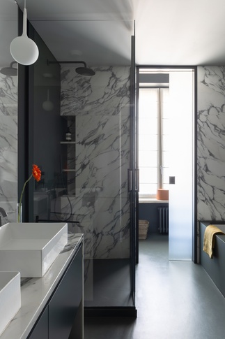 Bagno in stile contemporaneo di 8 di MatStudio