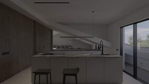 Open Space in stile japandi di 65 di Nappo Antonio / Narch Design Studio Open Space in stile japandi di 65 di Nappo Antonio / Narch Design Studio