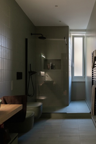 Bagno in stile contemporaneo di 14 di FAD Fucine Architettura Design