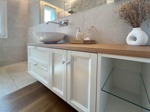 Bagno in stile rustico di 5 di JFD Juri Favilli Design