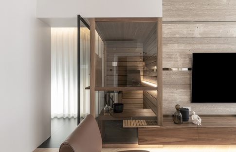 Open Space in stile contemporaneo di 56 di Francesco Cardano Interior Designer Open Space in stile contemporaneo di 56 di Francesco Cardano Interior Designer