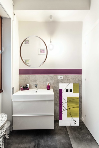 Bagno in stile industriale di 5 di Alessandra Avagnano Architetto