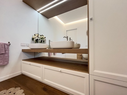 Bagno di Servizio in stile rustico di 5 di JFD Juri Favilli Design