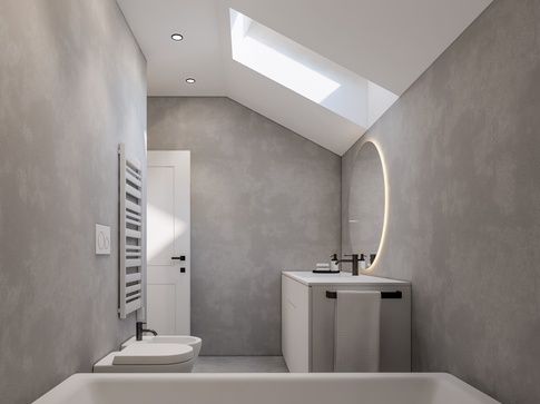 Bagno in stile contemporaneo di 6 di 1507 Interior studio