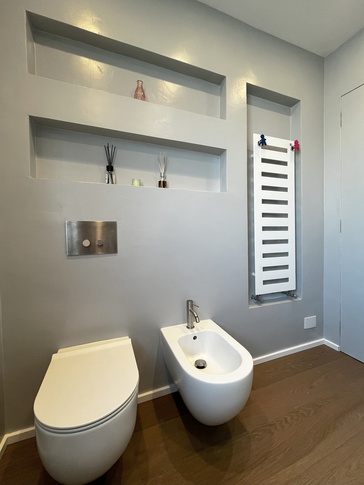 Bagno di Servizio in stile moderno di 3 di JFD Juri Favilli Design