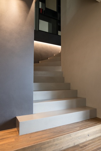 Soggiorno in stile contemporaneo di 50 di Abitacolo Interni Soggiorno in stile contemporaneo di 50 di Abitacolo Interni