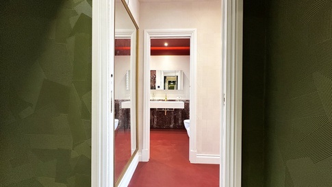 Bagno in stile eclettico di 10 di Studio Gaetano Riccardelli Bagno in stile eclettico di 10 di Studio Gaetano Riccardelli