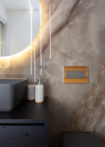 Bagno in stile contemporaneo di 5 di Alice Palese Atelier