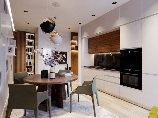 Open Space in stile contemporaneo di 34 di DG Render & Design