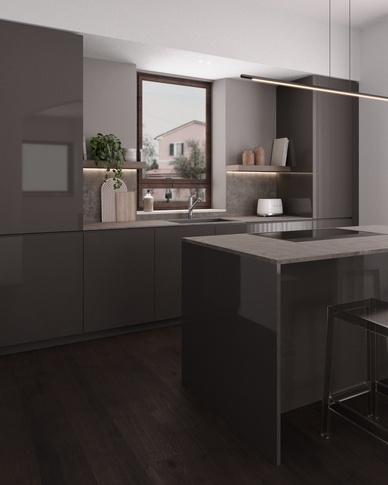 Cucina in stile minimal di 11 di Doppionodo Interior