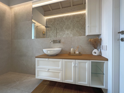 Bagno in stile rustico di 5 di JFD Juri Favilli Design