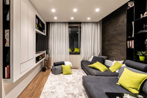 Studio in stile contemporaneo di 2 di kkarchitecture Studio in stile contemporaneo di 2 di kkarchitecture