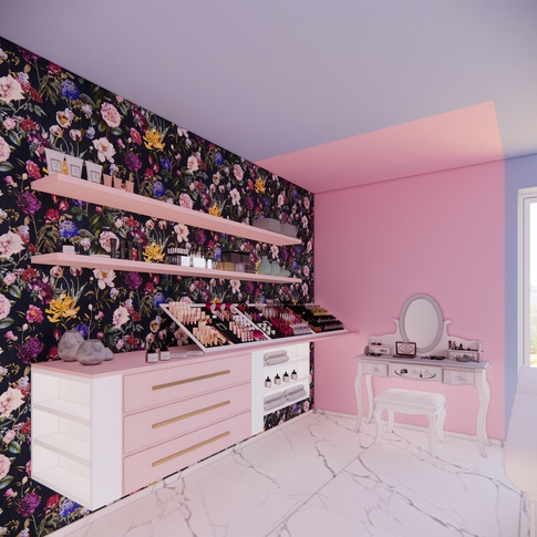 Ingresso in stile glamour di 150 di Angelica Piras | Interior Designer