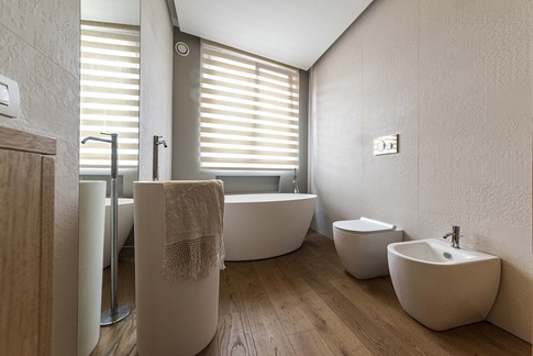 Bagno in stile contemporaneo di 5 di JFD Juri Favilli Design