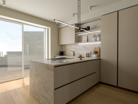 Cucina in stile contemporaneo di 14 di EasyRelooking srls