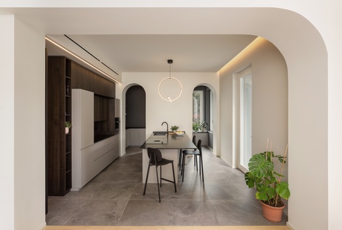 Cucina in stile minimal di 30 di Hop!Arch