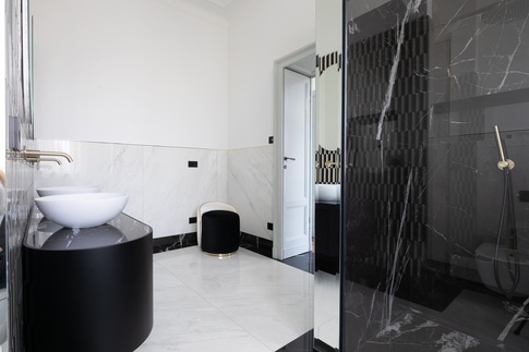 Bagno in stile eclettico di 11 di 5.1 Code srl Bagno in stile eclettico di 11 di 5.1 Code srl