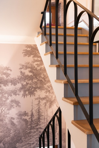 Ingresso in stile british di 15 di Arch. Luca Caprioli Ingresso in stile british di 15 di Arch. Luca Caprioli