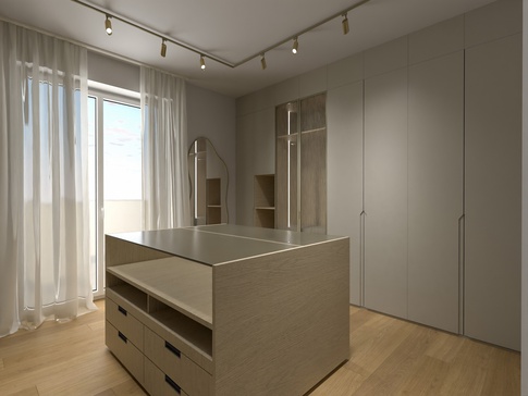 Cabina Armadio in stile contemporaneo di 14 di EasyRelooking srls