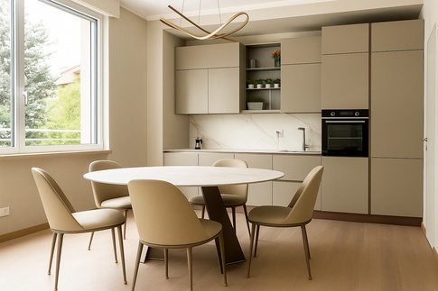 Open Space in stile contemporaneo di 35 di L'Arco Rosa Open Space in stile contemporaneo di 35 di L'Arco Rosa