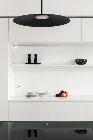 Cucina in stile minimal di 25 di Architetti 07am