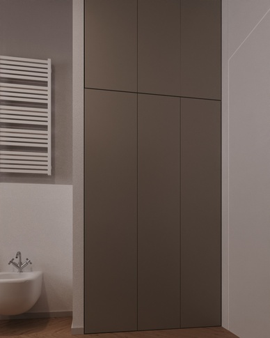 Bagno in stile moderno di 9 di Doppionodo Interior