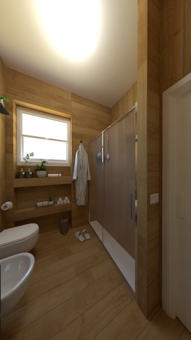 Bagno in stile urban di 6 di oRganiCa aRCh studio