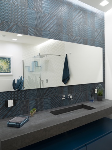 Bagno di Servizio in stile moderno di 8 di L'AB_studio