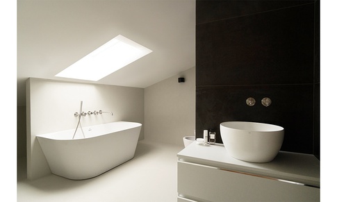 Bagno in stile contemporaneo di 6 di LIT-ARCHITECTS