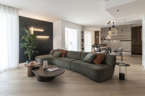 Open Space in stile contemporaneo di 56 di Francesco Cardano Interior Designer Open Space in stile contemporaneo di 56 di Francesco Cardano Interior Designer