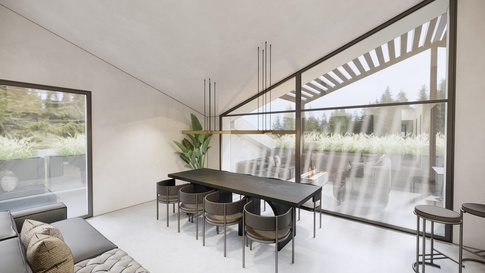 Open Space in stile urban di 45 di Simona Fogalesi interior designer Open Space in stile urban di 45 di Simona Fogalesi interior designer