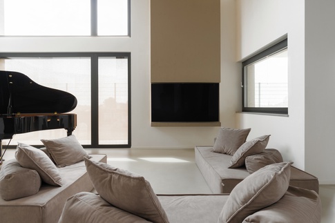 Open Space in stile soft industrial di 60 di Simona Fogalesi interior designer Open Space in stile soft industrial di 60 di Simona Fogalesi interior designer