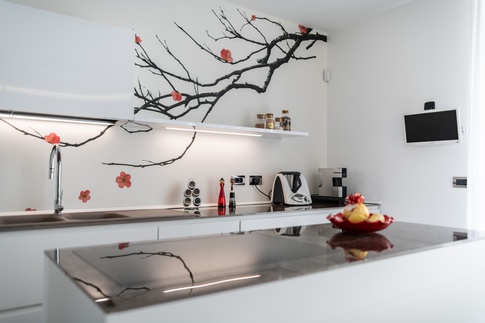 Cucina in stile contemporaneo di 15 di Annalisa Carli Architetto