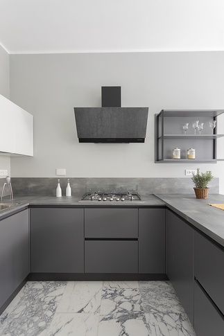 Cucina in stile minimal di 20 di Architettura 42