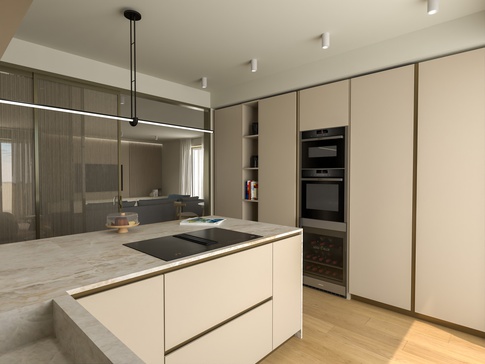 Cucina in stile contemporaneo di 14 di EasyRelooking srls