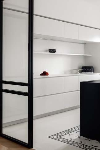 Cucina in stile minimal di 25 di Architetti 07am