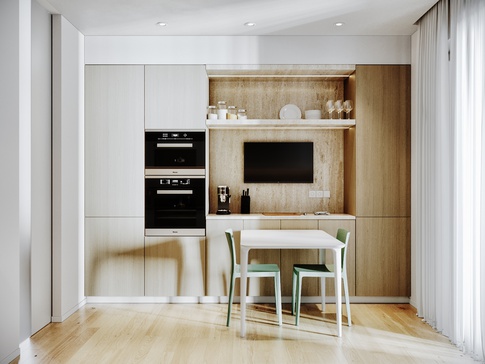 Cucina in stile contemporaneo di 10 di Alessandra Avagnano Architetto