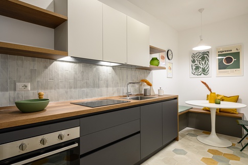 Cucina in stile minimal di 10 di Studio Signò