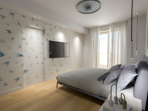 Camera da Letto in stile contemporaneo di 15 di EasyRelooking srls