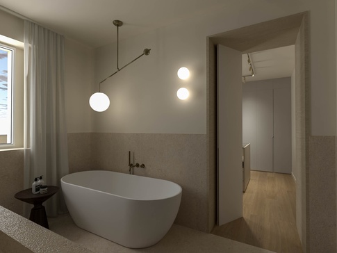 Bagno in stile contemporaneo di 10 di EasyRelooking srls