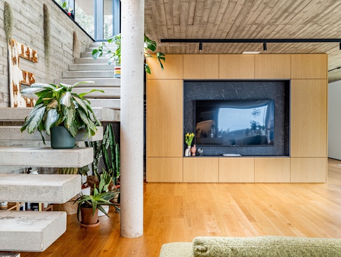 Open Space in stile contemporaneo di 40 di Alexandra Designer Open Space in stile contemporaneo di 40 di Alexandra Designer