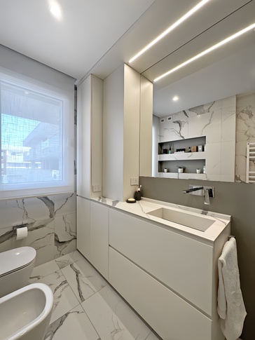 Bagno in stile moderno di 5 di JFD Juri Favilli Design