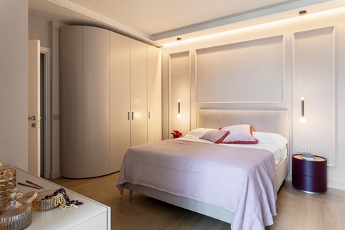 Camera da Letto in stile contemporaneo di 15 di VALENTINA AUTIERO    architecture │ interiors │ design projects